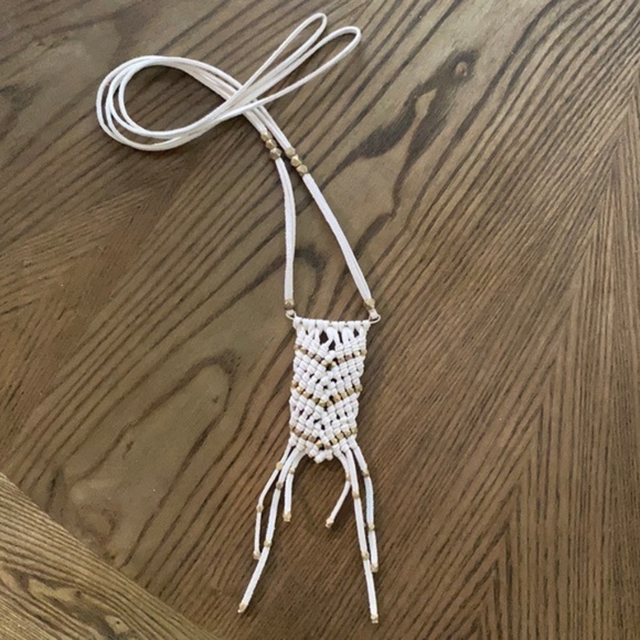 Noonday Collection White and Gold Necklace - Picture 1 of 1